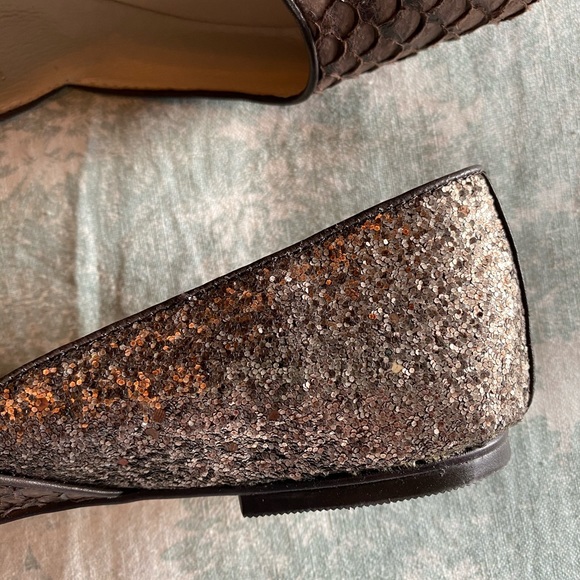 All Black Brand Embossed Leather and Glitt… - Picture 10 of 12